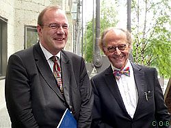 Prof. Dr. Dr. h.c. Christoph MARKSCHIES + Jeannot Simmen